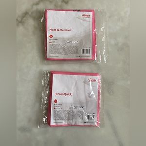 New! Vileda micronquick and nanotech micro cloths set